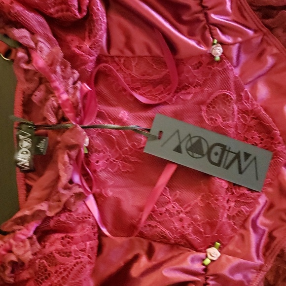 NWT Vintage-Inspired Dolls Kill bodysuit/lingerie - Picture 4 of 4